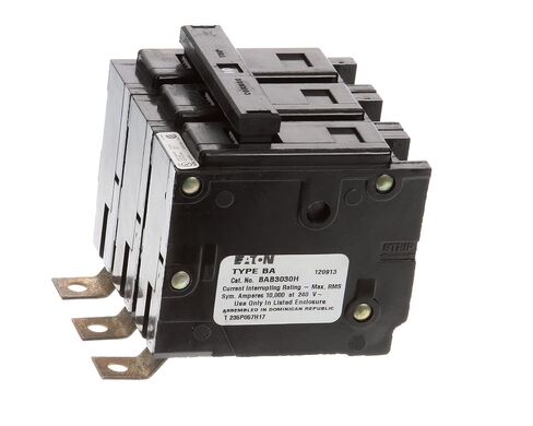 Cutler Hammer BAB3030H 30A 3P Bolt On Ckt Breaker-Ch in Saudi Arabia