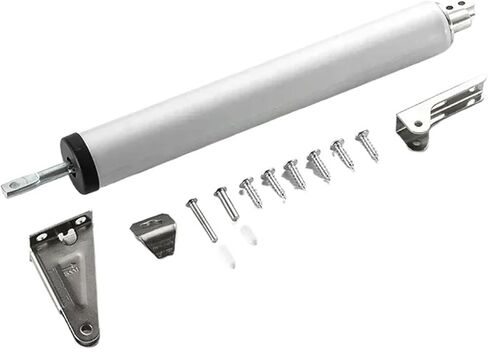 Automatic Spring Door Closer Limit Buffer Speed 90 Degrees(Silvery) in Saudi Arabia