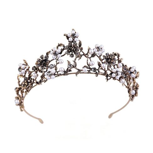 JWICOS Crystal Tiara Crowns for Women and Girls Princess Vintage Style in Saudi Arabia