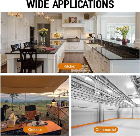 ERETOW L10-X007 Glass Light Bulb Cover for Walk-in Refrigerators and Hood Bulbs 31900, Shatter Proof Glass Light Globe Cover Replacement for Kitchen, Outdoor and Commercial Light Fixture in Kuwait