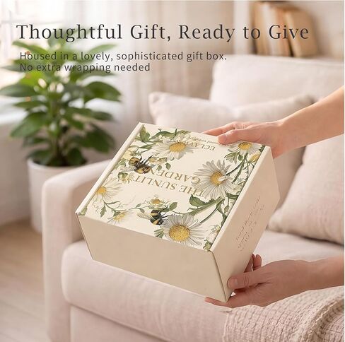 Scented Candles for Women - Aromatherapy Natural Soy Candles 4 Pack, Unique Floral Design, Relaxation Gifts for Mother’s Day, Birthday & Home Decor in Saudi Arabia