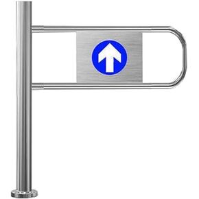 Automatic Closing Safety Swing Gate - Unidirectional Door for Supermarket Library Factory & School Entrance - Secure Access Control Solution in Kuwait