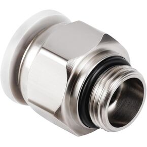 Black/white G-thread Straight Through Quick Connector PC8-02/10-02 Plugs Pneumatic Component 1Pcs(白色PC8-G04) in Saudi Arabia
