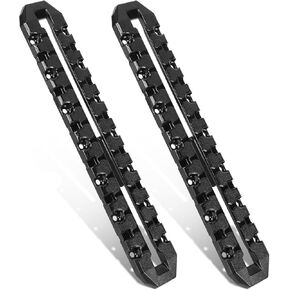 12" Track Mount for YakAttack MightyMount XL 10.5" Usable Length-Universal Kayak and Canoe Rail Accessory Mount Compatible with BlackPak Pro & Kayak Track Systems,Fishing Rod Holders,Cameras,GPS(2Pcs) in Kuwait