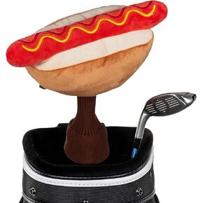 Daphne's Headcovers Hotdog Driver Headcover | Funny Golf Club Covers | Golf Head Covers for Drivers | Stylish Golf Club Head Covers | Golf Driver Covers | Men’s & Women’s Driver Headcover in Kuwait