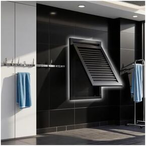 HVAC Access Panel 12x12 & 14x14 - Durable Black Commercial Door for Clean Rooms, Hospitals & Vents - Versatile 14x20in (355x508mm) Design for Easy Maintenance in Kuwait