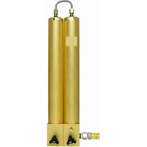 4500Psi Compressor Oil Water Separator Two Stage Filtration Air Filter Purifying Air Diving for High Pressure Compressor(L408mm safety valve) in Kuwait