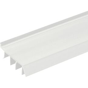 3 قدم - قاعدة باب من الفينيل الأبيض للأبواب السميكة 1 3/4 بوصة - 2 بوصة 3 قدم P-12-WH in Kuwait