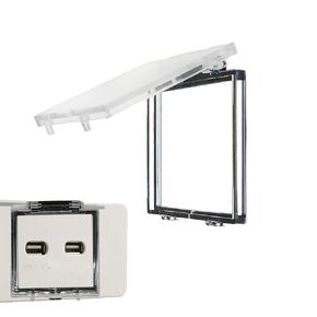 PC Power Button Cover Safety Push Switch Guard Cap Kit Starter Covers for Computer Joystick Light Stop Turning Off Switch for PC Elevator Dishwasher Machine Use in Kuwait