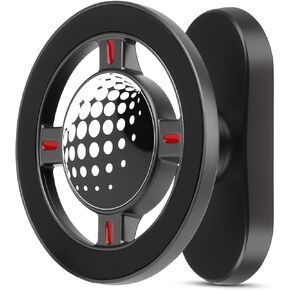 Magnetic Golf Cart Phone Holder for MagSafe iPhone, Alloy Phone Mount with N55 Super Strong Magnet, 360° Rotation, Essential Golf Accessory for Viewing Course Maps and Recording Swing Videos in Saudi Arabia
