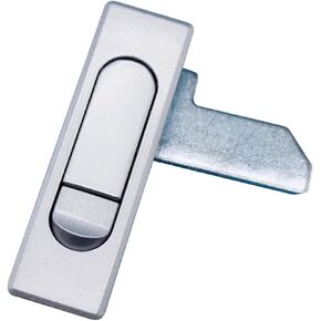 Zinc Alloy Flat Lock Electrical Cabinet Lock Distribution Box Door Lock Chassis Cabinet Lock 1Pcs(Matte Unlocking) in Kuwait