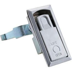 Zinc Alloy Press Rotating Flat Lock Industrial Equipment Cabinet Door Lock Distribution Box Lock 1Pcs(Matte) in Kuwait