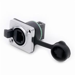 10Pcs/lot Straight PCB Board RJ45 Female Jack Panel Mount 8P8C RJ45 Ethernet Plug Socket Chassis Connector(A1020) in Kuwait