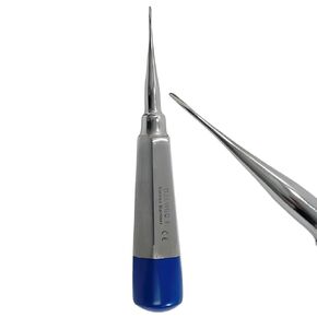 اختيار مصعد الأسنان بجناح 1 مم مع مقبض مجوف مرمز بالألوان، أدوات استخراج الأسنان البيطرية - الفولاذ المقاوم للصدأ الألماني in Kuwait