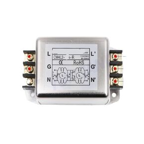 CW4L2-3A/6A/10A/20A/30A-R مرشح الطاقة 220 فولت ثنائي المرحلة مضاد للتدخل (CW4L2-20A-R) in Kuwait