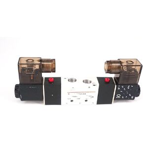 1/4" BSPT 4V220-08 12V/24V/110V/220V 5-Way 2-Position Pneumatic Solenoid Valve(AC380V) in Kuwait