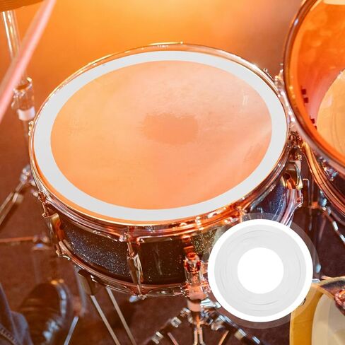 Healifty Snare Drum Mute Rings Set 4-Pack 10-16 Inch Noise Dampening Accessories for Portable Practice Drum Kit in Saudi Arabia
