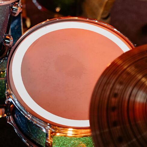 Healifty Snare Drum Mute Rings Set 4-Pack 10-16 Inch Noise Dampening Accessories for Portable Practice Drum Kit in Saudi Arabia
