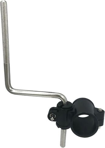 Electronic Drum Rack Mounting Clamp with Z Shaped Rod, 1.45inch Drum Rack T Clamp Tom Drum Pad Mount Holder for Electronic Drum Kit in Saudi Arabia