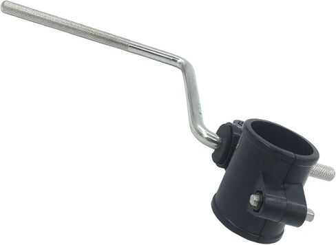 Electronic Drum Rack Mounting Clamp with Z Shaped Rod, 1.45inch Drum Rack T Clamp Tom Drum Pad Mount Holder for Electronic Drum Kit in Saudi Arabia