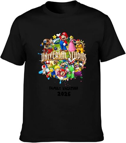 2026 Super Game Movies Mario Galaxy T-Shirt for Men Women Kids in Saudi Arabia