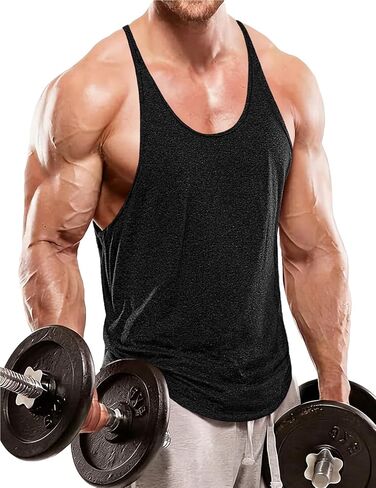 Muscle Cmdr الرجال سترينجر تانك القمم، كمال الاجسام تجريب Y الظهر العضلات الصالة الرياضية قميص، سريعة الجافة الرياضة الرياضية الدبابات in Kuwait