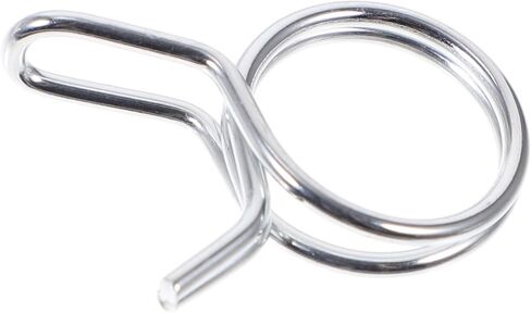 FOMIYES 250pcs Double Wire Hose Spring Clamps Fuel Line Tube Clamps for Automotive Water Pipes and Air Hoses Industrial Plumbing in Saudi Arabia