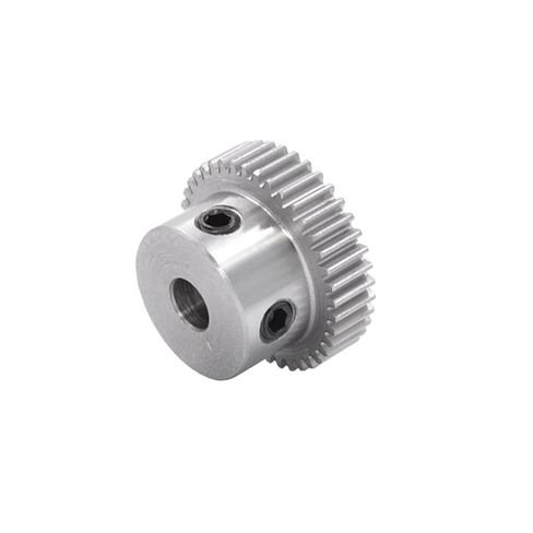 Shoulder spur Gear 0.5 Modulus Motor Gear boss Gear Rack with Step Gear Convex 0.5 mod 25 Teeth 28 Tooth mod 30 Teeth 35 Teeth(Convex 0.5 Mold 35 Perforations 6) in Saudi Arabia