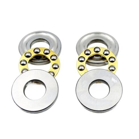 5pcs Mini Thrust Ball Bearing Miniature Axial Bearings(F4-8M 4x8x3.5mm) in Kuwait