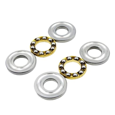 5pcs Mini Thrust Ball Bearing Miniature Axial Bearings(F4-8M 4x8x3.5mm) in Kuwait