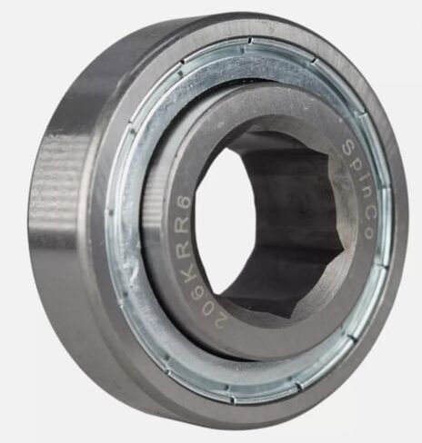 SpinCo (عبوة من 2) محمل قابل للتبديل مع FAFNIR: 206KRR6؛ التجويف: 1 بوصة سداسي، القطر الخارجي 2.44 بوصة مسطح؛ عرض الأشعة تحت الحمراء: .94 بوصة؛ أو العرض: .63 بوصة in Kuwait