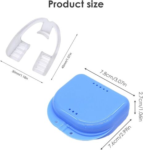 Mouthguards for Sleeping with Travel Case, Comfortable Night Mouth Guards for Teeth at Nighttime (Pack of 30 with Organizer Box) in Saudi Arabia