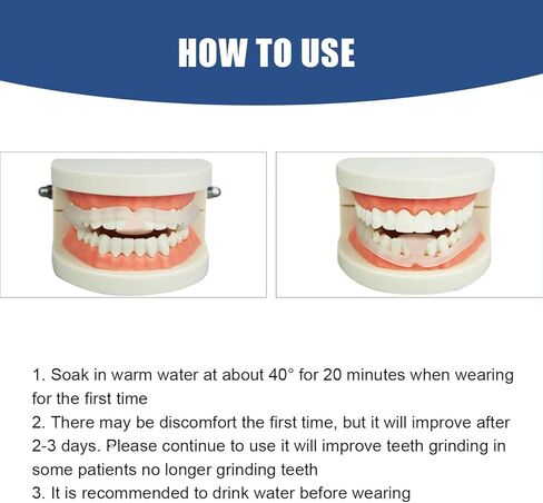 Mouthguards for Sleeping with Travel Case, Comfortable Night Mouth Guards for Teeth at Nighttime (Pack of 30 with Organizer Box) in Saudi Arabia