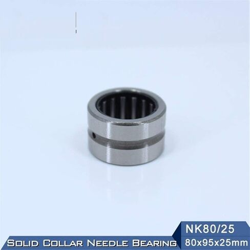 TMP1105 NK80/25 Needle Roller Bearing 80x95x25 mm Solid Collar Needle Roller Bearings Without Inner Ring Bearing NK80/25 NK8025 in Saudi Arabia
