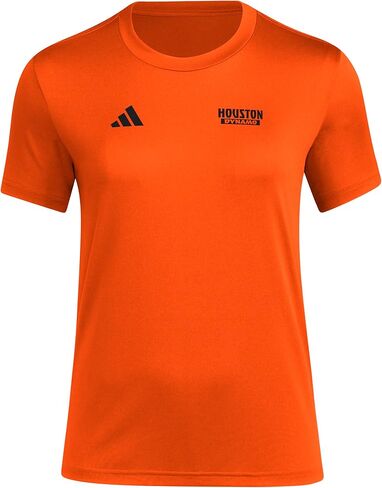 Adidas Womens Houston Dynamo Local Warp Pre-Game Short Sleeve T-Shirt in Saudi Arabia
