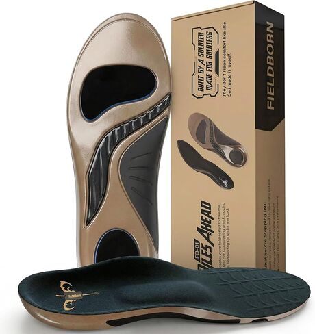 FB-01 Miles Ahead Boot Insoles for Men & Women – Work Boot Insoles for The Military, Standing All Day, Comfortable Arch Support & Foot Pain Relief. Sizes XS-XXXL. (XL) in Saudi Arabia