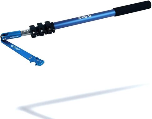 Bixpy Pole Steering Kit for Kayaks & Boats – Compatible with Power Pole, Universal Kayak & Transom Adapters – Swivel Steering with Telescopic Handle 26.25"–79" – 360° Maneuvering & Sharp Turns in Saudi Arabia