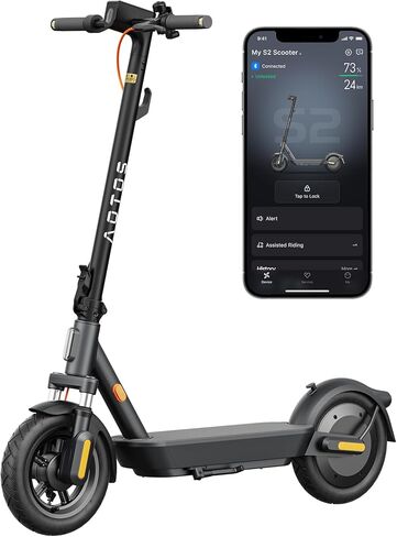 Electric Scooter 44 Miles Long Range, Electric Scooter Adults with 12in Vacuum Tires, Front Suspension, TCS Anti-Slip, 46.8V, Turn Light, APP Control, E Scooter for Commuting, Travel, UL2272 in Saudi Arabia