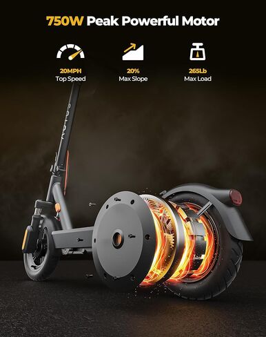 Electric Scooter 44 Miles Long Range, Electric Scooter Adults with 12in Vacuum Tires, Front Suspension, TCS Anti-Slip, 46.8V, Turn Light, APP Control, E Scooter for Commuting, Travel, UL2272 in Saudi Arabia