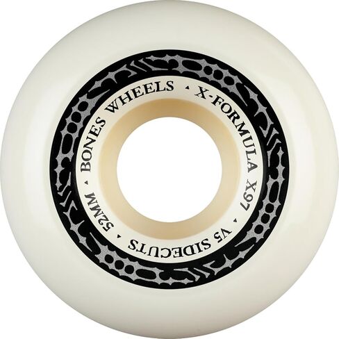 Bones Wheels X-Formula Sidecuts Skateboard Wheels, 52mm, 97A, V5 Sidecut in Saudi Arabia