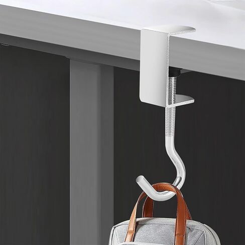 8 قطع من خطافات الطاولة القابلة للتعديل من دلفينوس لحقائب التعليق، لخطافات الظهر المعدنية شديدة التحمل للطاولة والمكتب in Kuwait