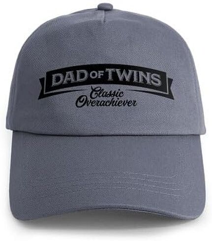 قبعة CafePress Dad of Twins الكلاسيكية Overachiever قبعة بيسبول قابلة للتعديل in Kuwait