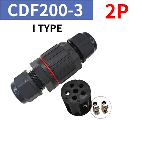 IP68 I Shape Connector 2/3/4/5 Pin Wire Connectors Quick Connect Push-in Terminals Electric 1Pcs(G) in Saudi Arabia