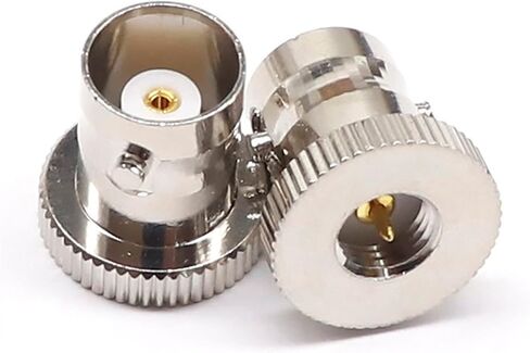 BNCK/SMAJ Walkie-Talkie Hand Station Antenna Adapter BNC Female to SMA Male Disc BNC-K/SMA-J 1Pcs in Saudi Arabia