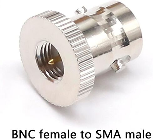 BNCK/SMAJ Walkie-Talkie Hand Station Antenna Adapter BNC Female to SMA Male Disc BNC-K/SMA-J 1Pcs in Saudi Arabia