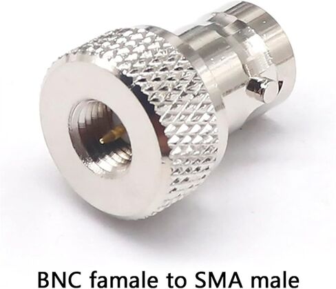 BNCK/SMAJ Coaxial RF Adapter High Frequency Adapter BNC Female to SMA Male 1Pcs in Saudi Arabia