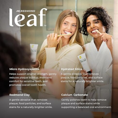 REDMOND Leaf Micro Hydroxyapatite Toothpaste Tube (Wild Mint) in Saudi Arabia