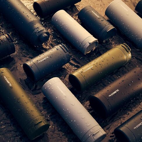 كوب دوميتيك 12 أونصة | أدوات شرب معزولة من الفولاذ المقاوم للصدأ مع غطاء مغناطيسي | يشع in Kuwait