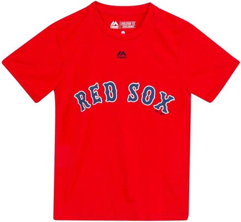 Boston Red Sox Men's 2X-Large 2XL Performance Short Sleeve Shirt - Red in Kuwait