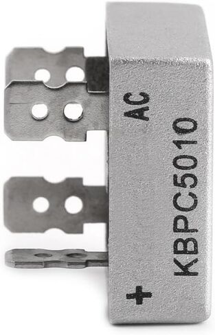 KBPC5010 50A 1000V علبة معدنية عالية الطاقة مقومات جسر ثنائي الطور، حزمة من 10 in Kuwait